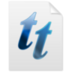 Font truetype