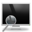 Loupe magnifier magnify magnifying search zoom find glass computer look eye hardware