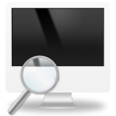 Loupe magnifier magnify magnifying search zoom find glass computer look eye hardware