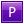 Letter violet ps