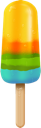 Colorful icecandy