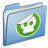 Blue sticker