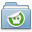 Blue sticker