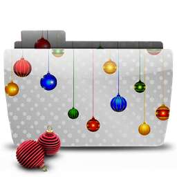 Folder xmas pandentif