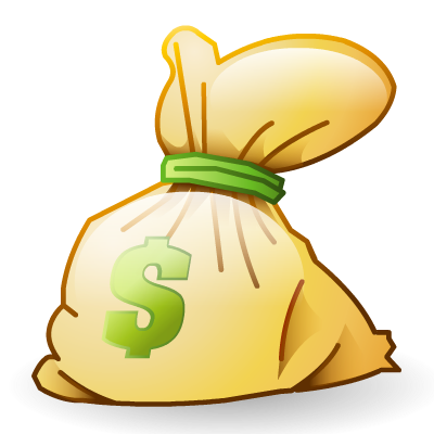 Money cash bag