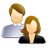 People group couple