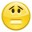 Worried face